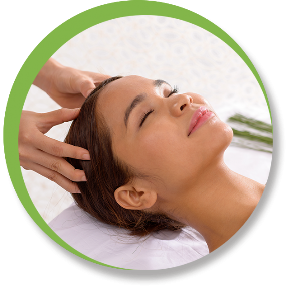 Hot Oil Scalp Massage Refine Wellness
